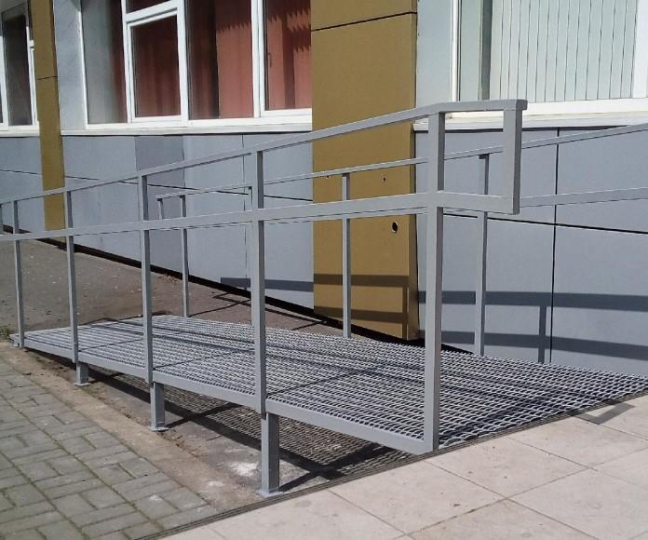 Металлические пандусы